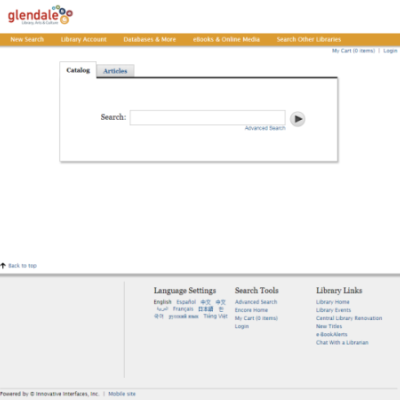 Library Catalog
